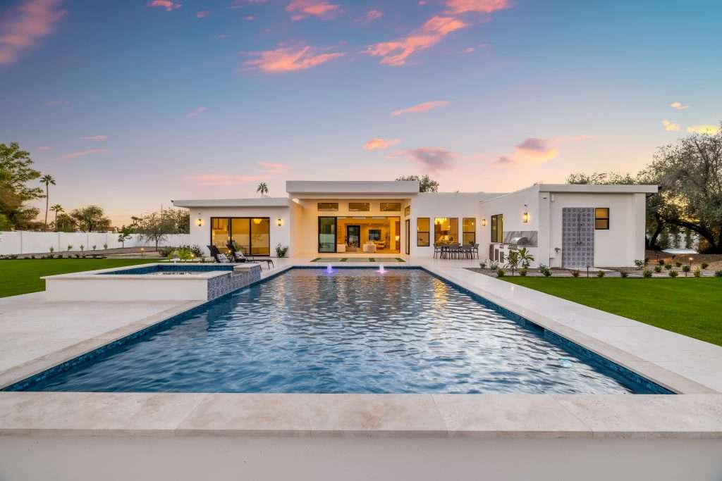 High-quality real estate photography by Real Estate Photographers LLC in Scottsdale, AZ, showing modern home interior and exterior