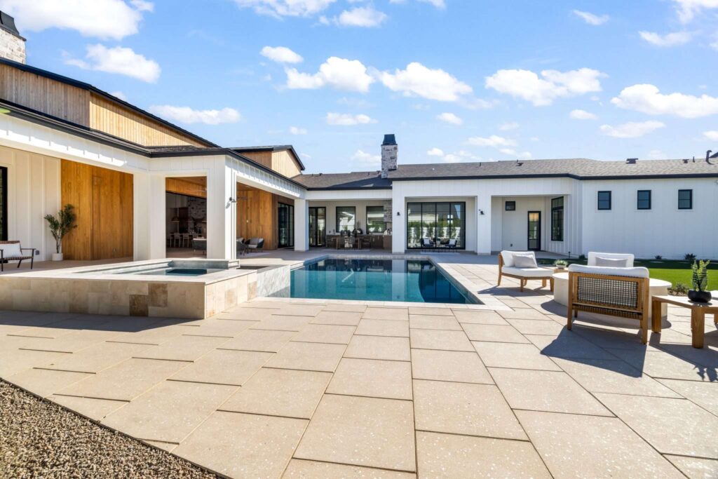 Real Estate 3D Tour Services in Chandler, AZ 3 Real Estate Photography of Backyard Pool and Spa in Chandler, AZ